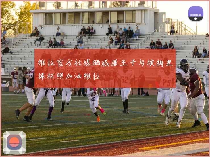 维拉官方社媒晒威廉王子与埃梅里捧杯照加油维拉